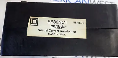 Square D SE30NCT  48162-142-51 Neutral Current Transformer Micrologic • $140