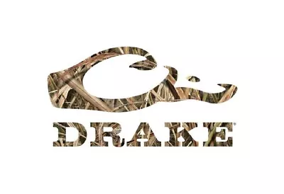 Drake Waterfowl 5  Logo Flat Decal CHOOSE YOUR COLOR OR CAMO • $6.99