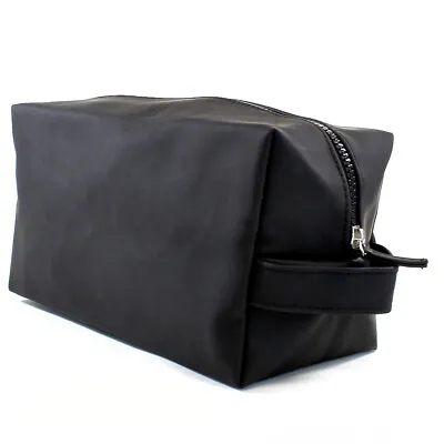 £6.99 • Buy Make Up Toiletry Bag Womens Large Black Travel Wash Carry Cosmetic Makeup Case