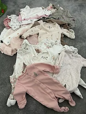 Newborn Girls Cloths Bundle - Mostly Mamas&Papas - 22 Items.  • £15