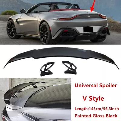 Fit For Aston Martin Vantage 19-23 Trunk Racing Spoiler Wing Universal Painted • $99.88