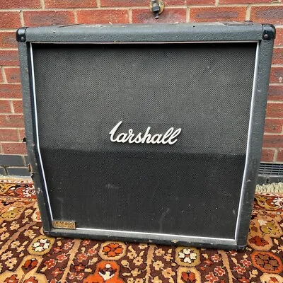 Vintage 1980s Marshall JCM800 Lead 1960A Angled 4x12 Amplifier Cabinet *EMPTY* • $246.33