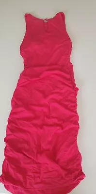 Kookai Size 10 Bright Red Sleeveless Bodycon Short Dress  (Kookai Size 1) • $15