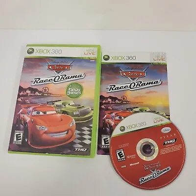 Cars Race-O-Rama (Microsoft Xbox 360) Complete Fast Shipping  Tested • $17.99