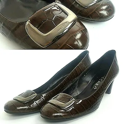 £30.96 • Buy Mascaro Brown Patent Shoes