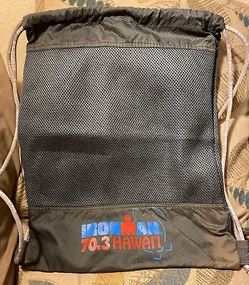 Ironman Honu Hawaii 70.3 Championship Triathlon Drawstring Bag Backpack • $9