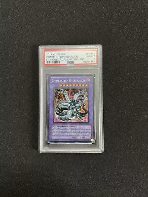 Yu-Gi-Oh! Pop 1! Chimeratech Overdragon Secret Rare 2011 EN183 - PSA 8 • £10