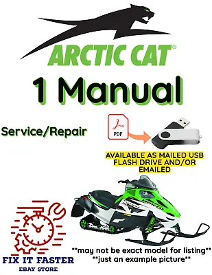 2005 Arctic Cat Z 570 Lx Snowmobile Service Wiring Manual Pdf Usb • $40