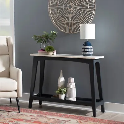 Linon Pace Marble And Wood Console Table In Gray • $282.94