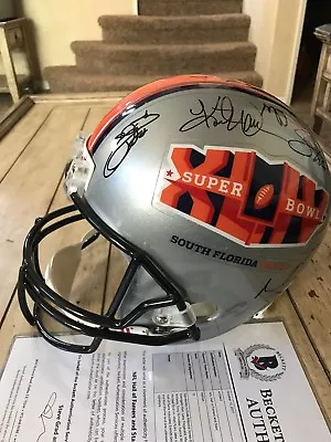 Emmitt Smith Matt Ryan Michael Strahan Tony Gonzalez Autographed/Signed Helmet • $569.76