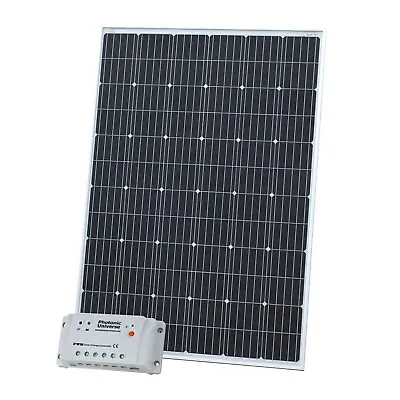 £359.99 • Buy 250W Solar Panel Charging Kit For Motorhome Caravan Boat 20A Controller 250 Watt