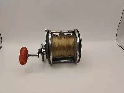 Vintage J.C. Higgins Monospool Fishing Reel RARE BLACK COLOR USA • $20