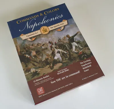 COMMANDS & COLORS NAPOLEONICS - SPANISH ARMY EXPANSION Board Game (GMT Games) • £59