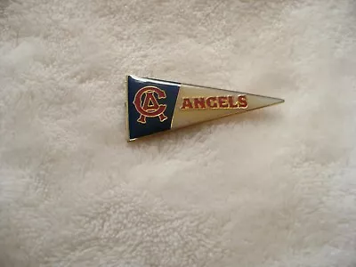  Le- Vintage Mlb California Angels Pennant Metal Pin (#16284 ) • $52.49