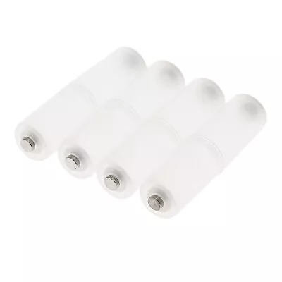 4Pcs AAA To AA Size Cell  Converter Adaptor Holder  Switcher P7U1 • $8.19