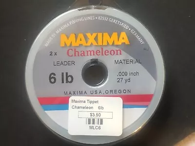 Maxima Chameleon Leader Wheel 6lb • $3.50