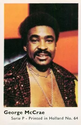 George McCrae  Dandy Gum Pop Stars Series P 1977 #64 • £1.95