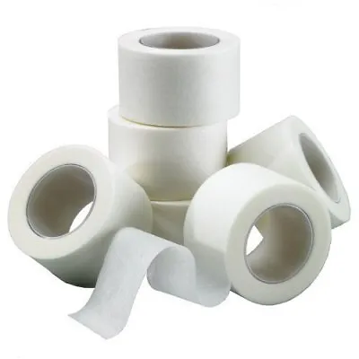 Microporus Surgical Tape - 1.25cm 2.5cm 5cm - Medical First Aid - High Quality • £2.67