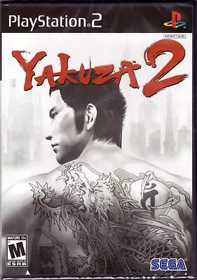 Yakuza 2 - Original Black Label PlayStation 2 PS2 [Video Game] Brand New Sealed • $39.97