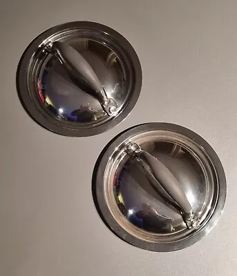 £15 • Buy Prestige 16cm Saucepan Lids X 2 - Stainless Steel, Silicone Handle. Heavy Duty. 
