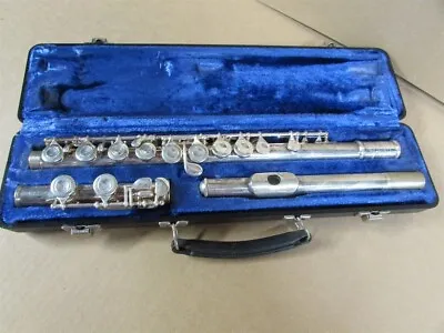 Bundy Flute And Case SELMER Company Silver  • $25.99