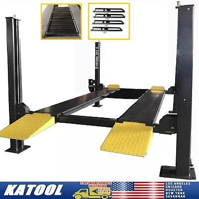 8500 Lbs KATOOL  Four Post Parking Lift 4 Post Lift With Casters Shipping • $3390