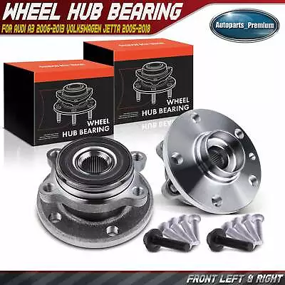 2 X Front Or Rear Wheel Hub Bearing Assembly For TT Golf Passat Jetta 05-19 • $65.99