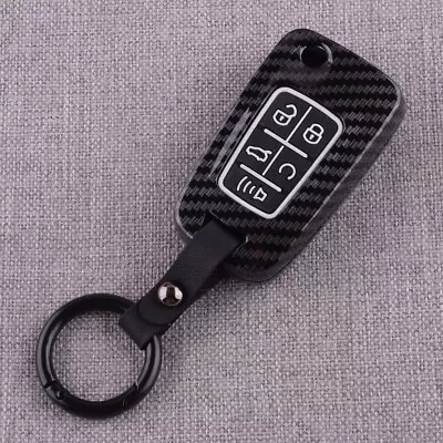 $20.35 • Buy Carbon Fiber Look Key Fob Cover Case Fit For Chevrolet Buick Holden Commodore VF