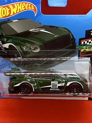 2021 Hot Wheels F Case ‘18 Bentley Continental Gt3 Hw Race Day 7/10 #133 Green • $8.95