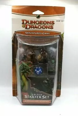 £89.99 • Buy Dungeons & Dragons D&D Miniatures 2008 Starter Set 5 Minis, 4 X Maps, Rules