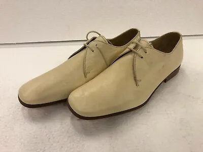 £100 • Buy JIL SANDER - Mens Beige Leather Formal Shoes