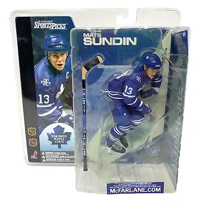 Mcfarlane NHL Mats Sundin Toronto Maple Leafs Blue Jersey Series 1 Figure • $36.30