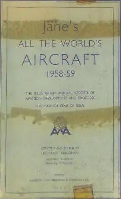 Jane's All The World's Aircraft 1958-59 • £12.80