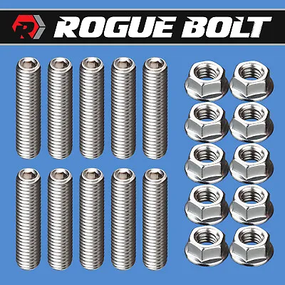 $15.95 • Buy Ford Fe Valve Cover Stud Kit Bolts Stainless Steel 352 360 390 406 427 428