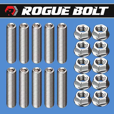 Ford Fe Valve Cover Stud Kit Bolts Stainless Steel 352 360 390 406 427 428 • $15.95