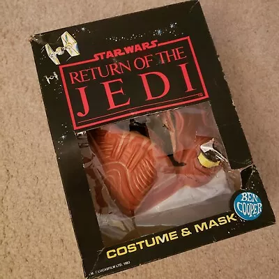 1983 Star Wars REVENGE OF THE JEDI Admiral Ackbar Ben Cooper Costume ROTJ Med • $50