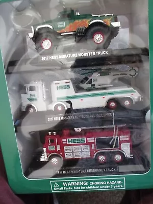 2017 Hess Truck Mini Collection: Sealed  Brand New In Original Shipping Box • $29.50