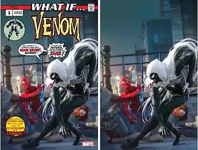 What If...? Venom #1 (tiago Da Silva Exclusive Moon Knight Trade/virgin Set) • $50