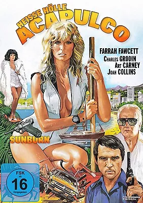 Sunburn - Farrah Fawcett - Joan Collins Richard D. Sarafian  DVD NEW PAL • £19.99