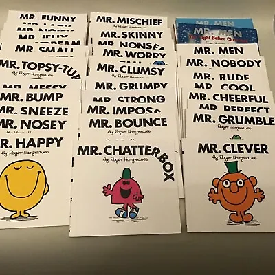 Mr Men Children’s Books By Roger Hargreaves Egmont Paperback. Choose Your Books • £2.75