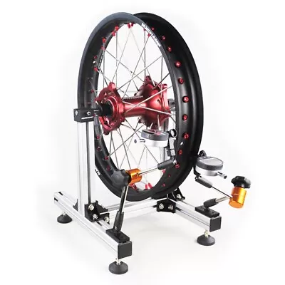 Digital Motorcycle Wheel Truing Stand & Motorcycle Wheel Balancer NIB • $100