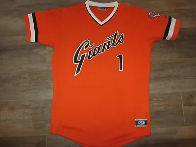Fresno Grizzlies Minor League Baseball Game Used Jersey 44 Vintage OT Giants • $127.77
