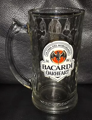 Rare Collectable Bacardi Oakheart Rum Glass Mug In Great Used Condition • $25