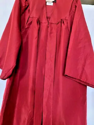 Maroon Matte Jostens Graduation Gown  Choirrobe clergy  Other Brand  • $15.94