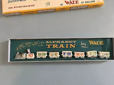 WADE ABC 123 Alphabet Train And Box • £85