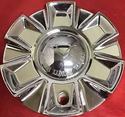 One Used Vagare Luxury Wheels Chrome Centercap P/n C-254-1 13239 • $149