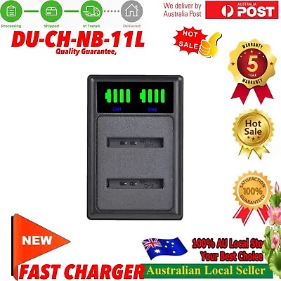 Battery Charger For NB-11L Canon PowerShot ELPH 150 IS 160 170 IS 180 190 IS AU • $26.98