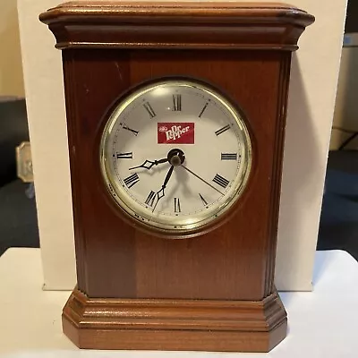 RARE DR PEPPER Desk Clock.  Very Nice Collectors Piece. Working. Vintage Piece • $28
