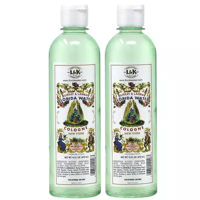 Murray & Lanman Florida Water 16 Oz Pack Of 2 • $26.88