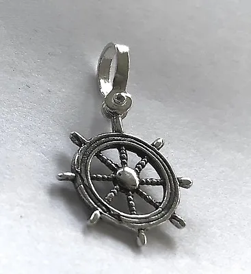 $27.50 • Buy ATOCHA Pendant Ships Wheel  925 Sterling Silver Sunken Treasure Jewelry